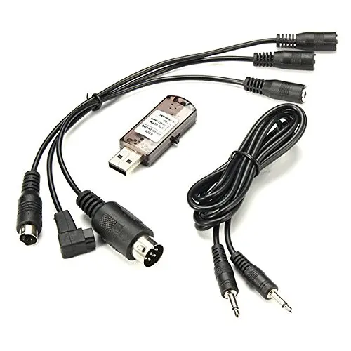 

Xiangtat 22 in 1 USB RC Flight Simulator Cable for G7 G6.5 Phoenix 5.0 Aerofly XTR VRC