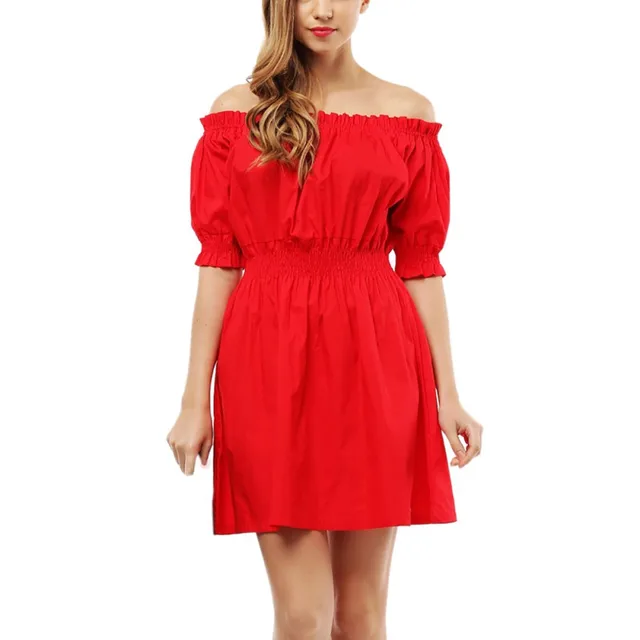 2017 Women Dress Summer Fashion Off Shoulder Sexy Dresses Red Tube Polyester Vestidos Party Wear Ym 2017 Women Dress Summer Fashion Off Shoulder Sexy Dresses Red Tube Polyester Vestidos Party Wear Ym