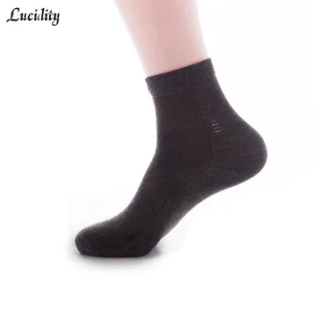 

New Mesh Men's Socks Thin Cotton Solid Color Business Casual Man's Socks Sweat-Absorbent Socks Male 5pairs/lot =10pieces