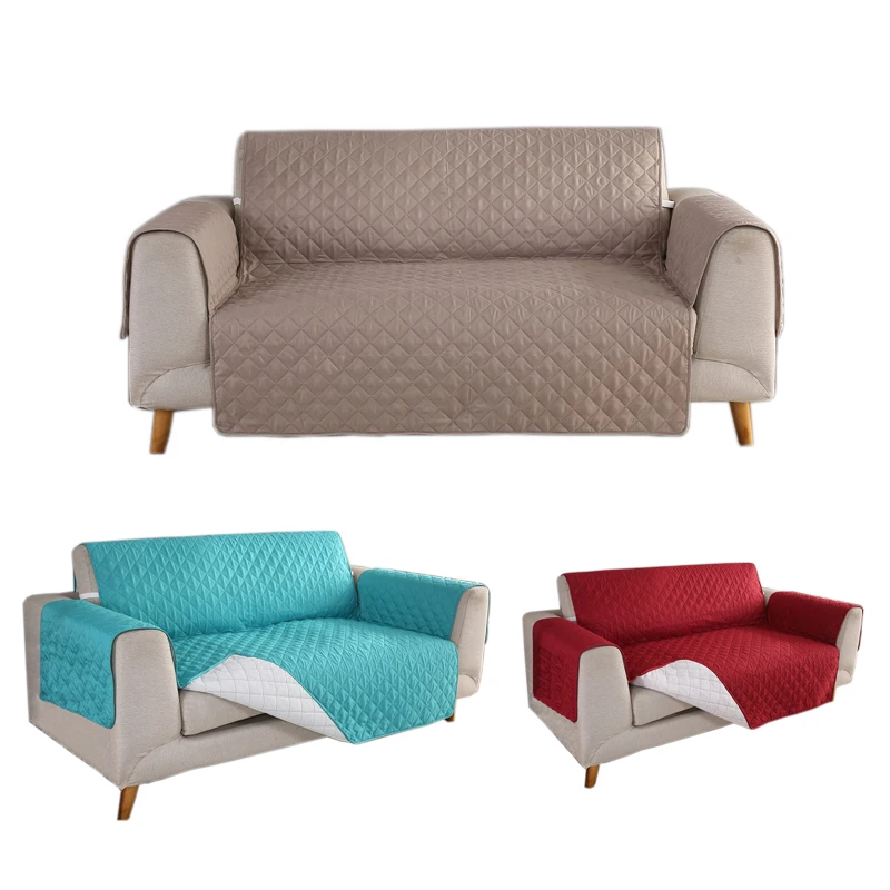 Modern Solid Color Pet Sofa Cover Protection Cover Dog Cat Pets Non Slip Sofa Cover Child