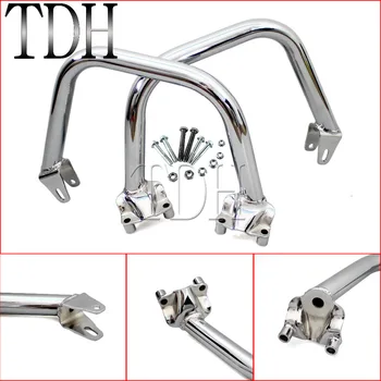 

Motorcycle Chrome Engine Guard Bumper Buffer Highway/Freeway Crash Bar For Harley Street 500 750 2015-2017