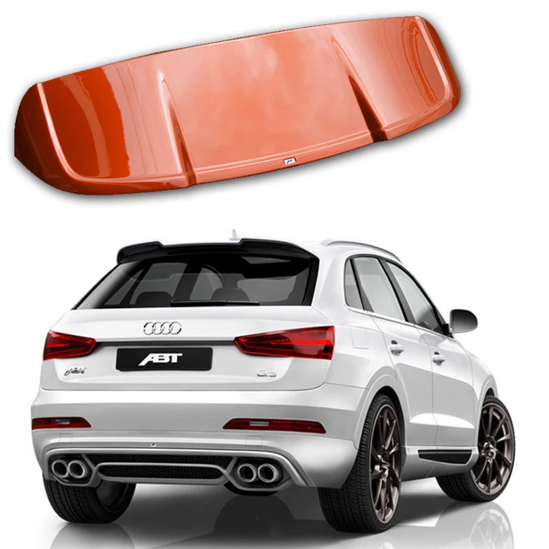 Спойлер на заднее крыло для Audi A3 Sportback 2010 2016 Q3 2013 спойлеры багажника краски