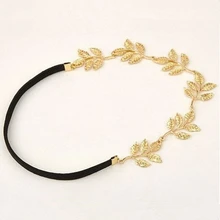 Special@ gold plateden форма оливкового листа металлическая лента для волос эластичная веревка супер центы аксессуары для волос