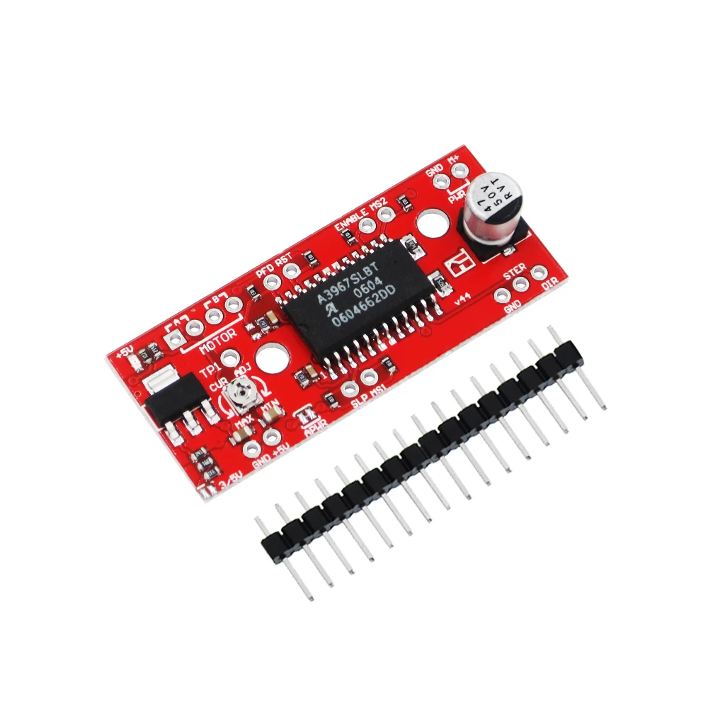 10 шт. A3967 шаговый двигатель EasyDriver Драйвер двигателя V44 макетная плата 3D принтер