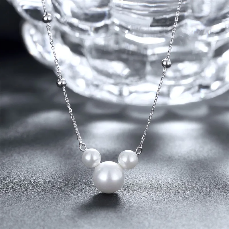 DODO Brand Pendant Wholesale Necklace Freshwater Pearls Vintage 925 Sterling Silver Jewelry Long Link Chain Animal Women SN50 (8)