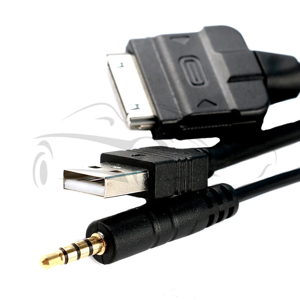 CloudFireGlory для PIONEER CD-IU51V для iPOD IPHONE USB 3,5 мм Интерфейсный Кабель-адаптер