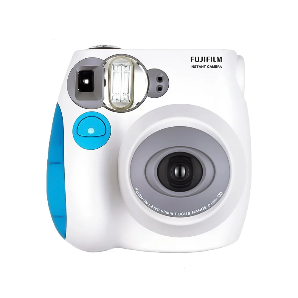 Fujifilm Instax Mini7s мгновенная камера пленочная камера автофокусировка с батареей 50/100 листов пленка на день рождения Рождественский подарок на год