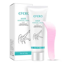 EFERO унисекс крем для удаления волос безболезненный депилятор крем для подмышек, ног волосы, депиляция восковыми бусинками, Прямая поставка