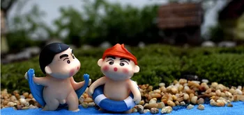 

4PCS /LOT Crayon Shin-Chan /doll House//miniatures/lovely Cute/fairy Garden Gnome/moss Terrarium Decor/crafts/bonsai/ DIY