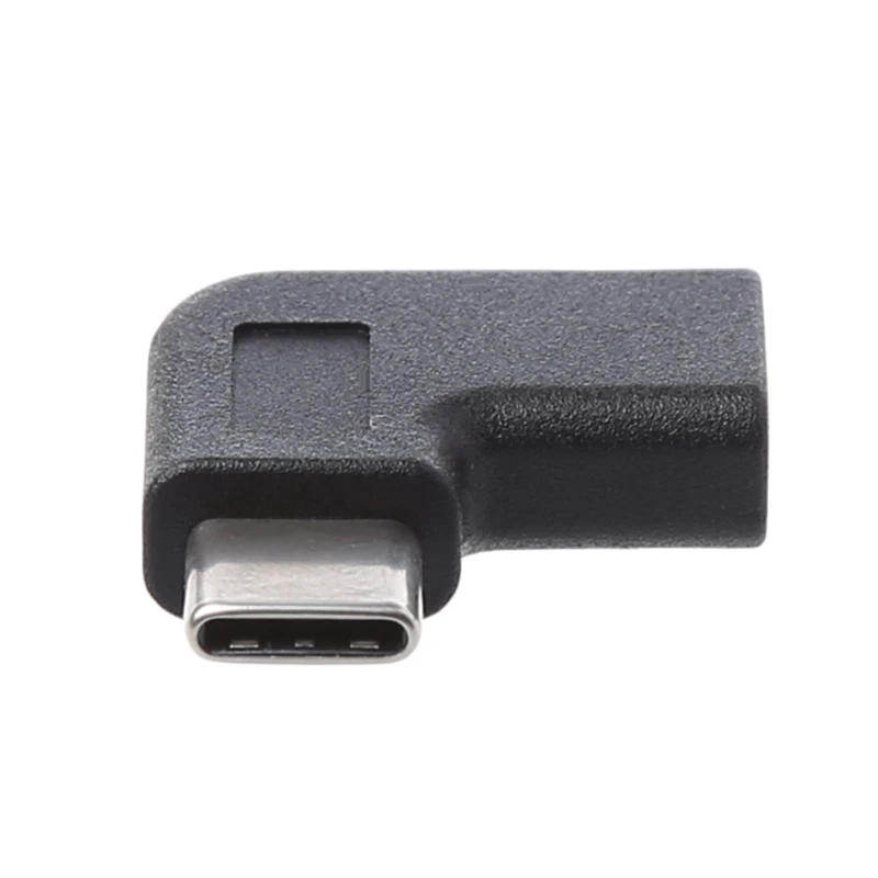 90 градусов прямой угол USB 3 1 Тип C штекер гнездо USBC конвертер адаптер Прямая
