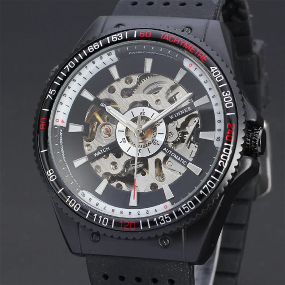 font b WINNER b font Men s Wrist Watch Top Brand Luxury Men Military Sport