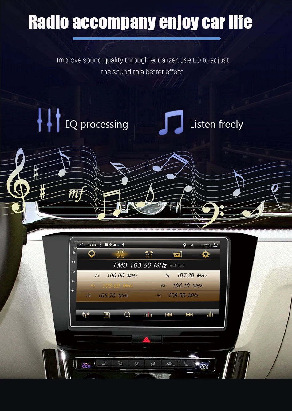 Cheap Eunavi Android 8.1 Octa-core 9 inch Car Radio GPS Navi Player for  VW Volkswagen Passat 2016 With SWC WIFI 2G+32G 12