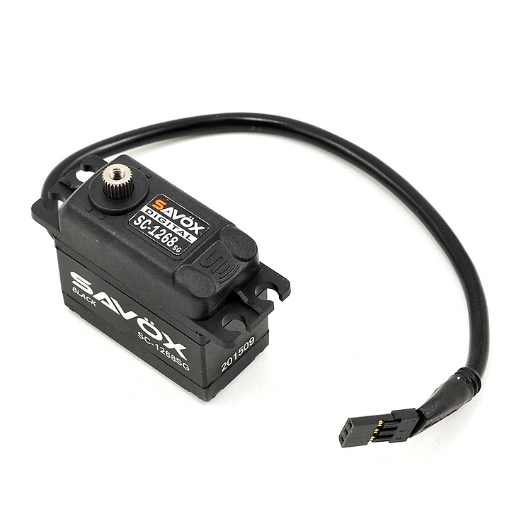 

Savox Black Edition High Torque Digital Servo .11/347 7.4V SC1268SG-BE