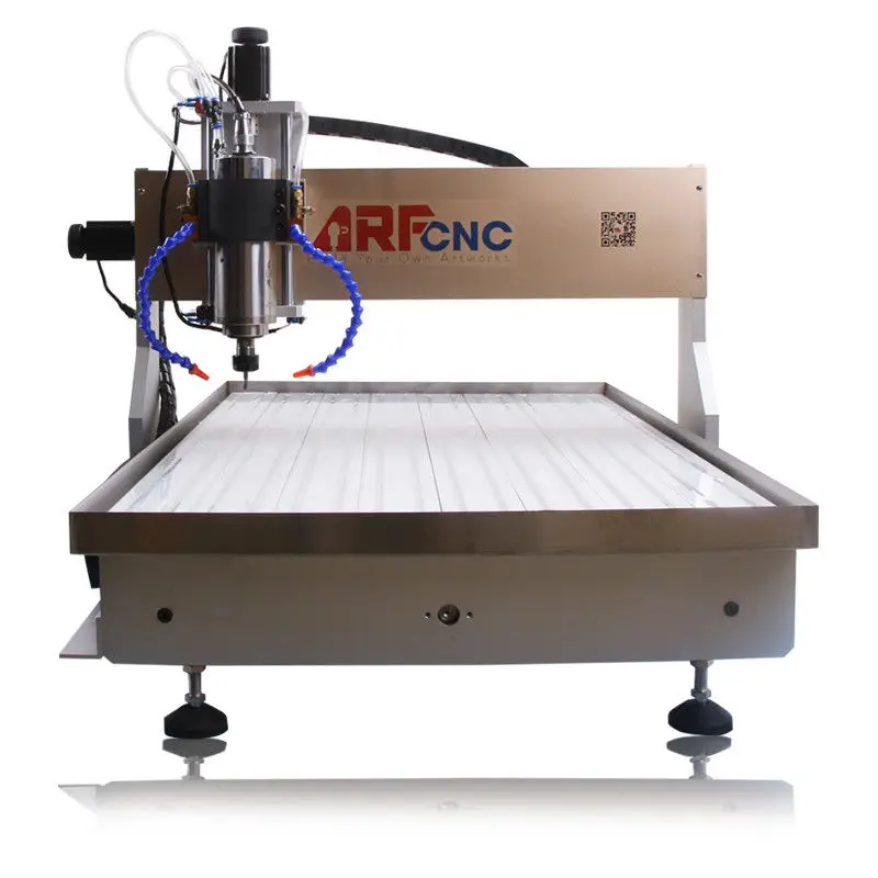 Нет налога для России CNC 6090 фрезерный станок с раковиной 2.2KW 4 осевой USB порт
