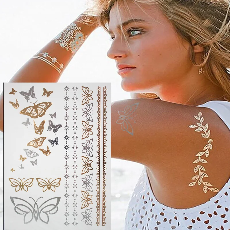 Flash tatoo temporary tattoo henna sticker  designs sexy products fashion body art fit women dress in party date ball daily life