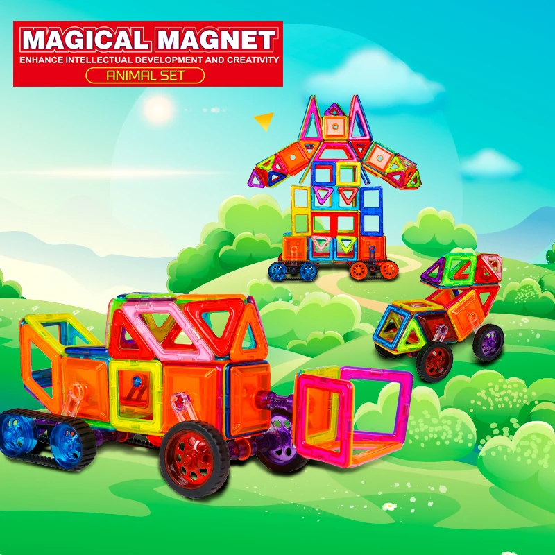 

BD Hot sale learning educational construction toys for kids Big size 52PCS Developmental education children toy