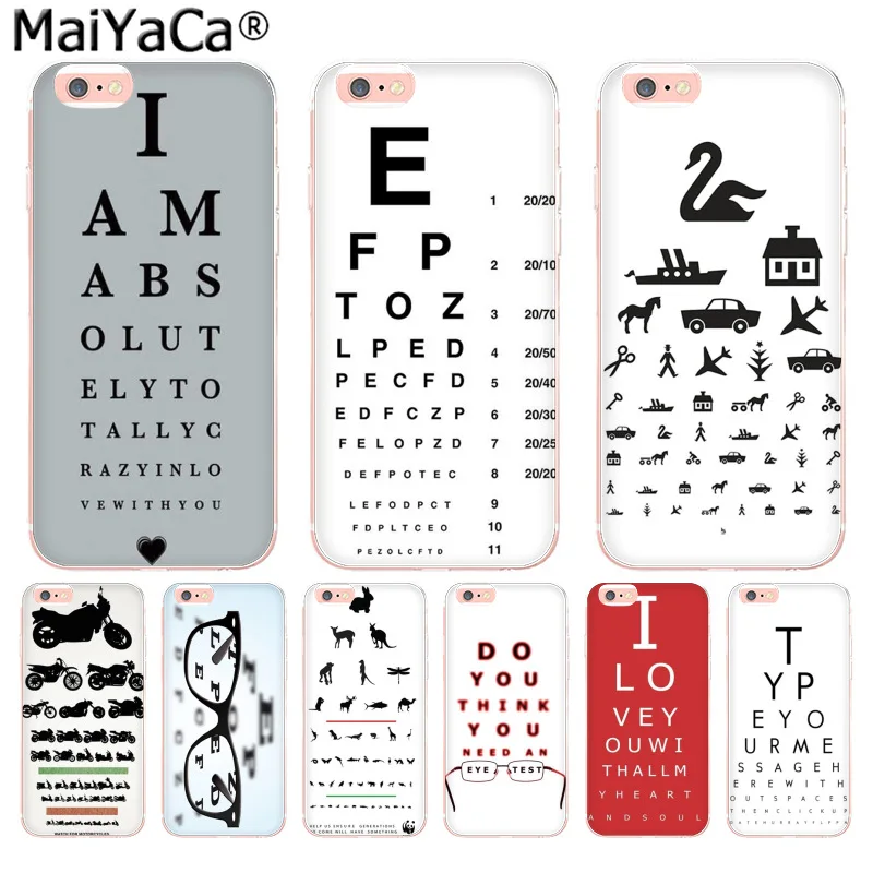 Новое поступление удивительное чехол для телефона MaiYaCa с диаграммой глаз iphone 11 pro