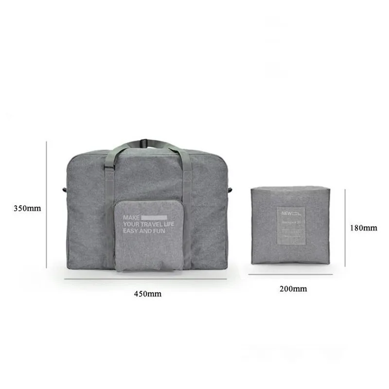 Дизайнерская спортивная сумка большой емкости сумка для хранения дорожная сумка катионная водостойкая складная дорожная сумка-Органайзер модные дорожные кубики