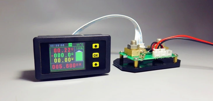 Вольтметр амперметр постоянного тока 120 В 100A 300A 500A кВт/ч Ватт счетчик энергии 12 24 в
