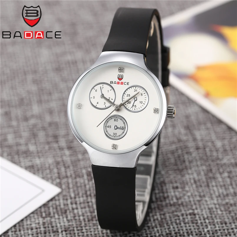 

BADACE 2018 Silicone Quartz Watches Women Luxury Top Brand Waterproof Watch for Ladies Business Wristwatch Relogio Feminino 9312