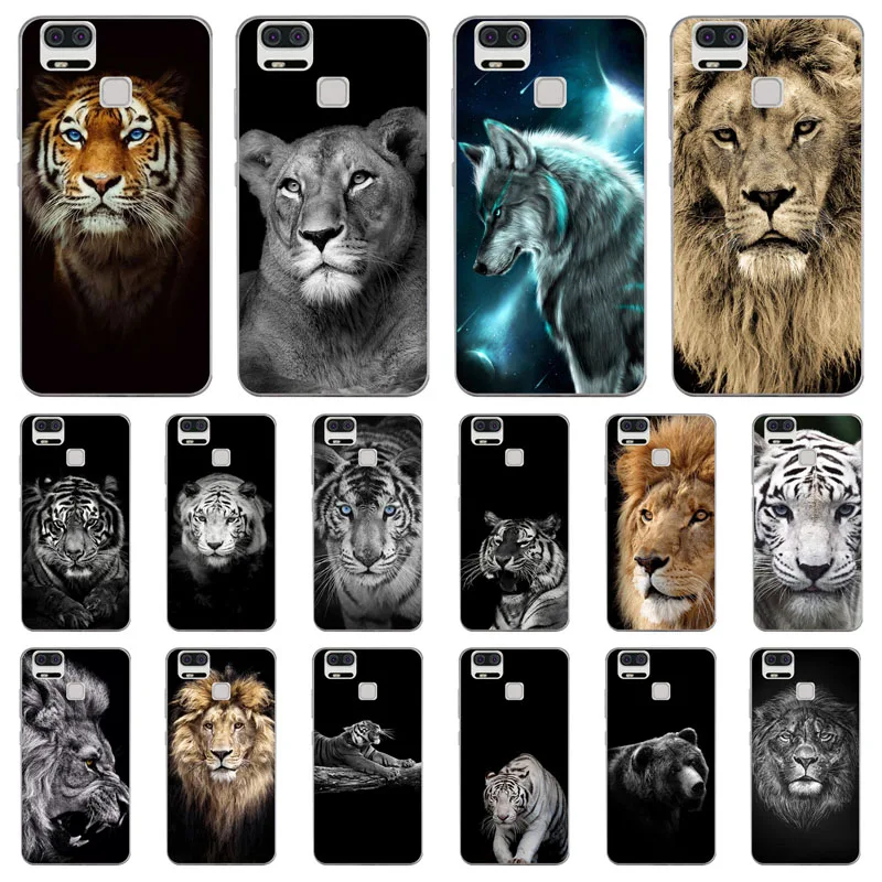 

for ASUS Zenfone 3 Zoom ZE553KL Case,Silicon tigon beast Painting Soft TPU Back Cover for ASUS Zenfone 3 Zoom Phone cases shell