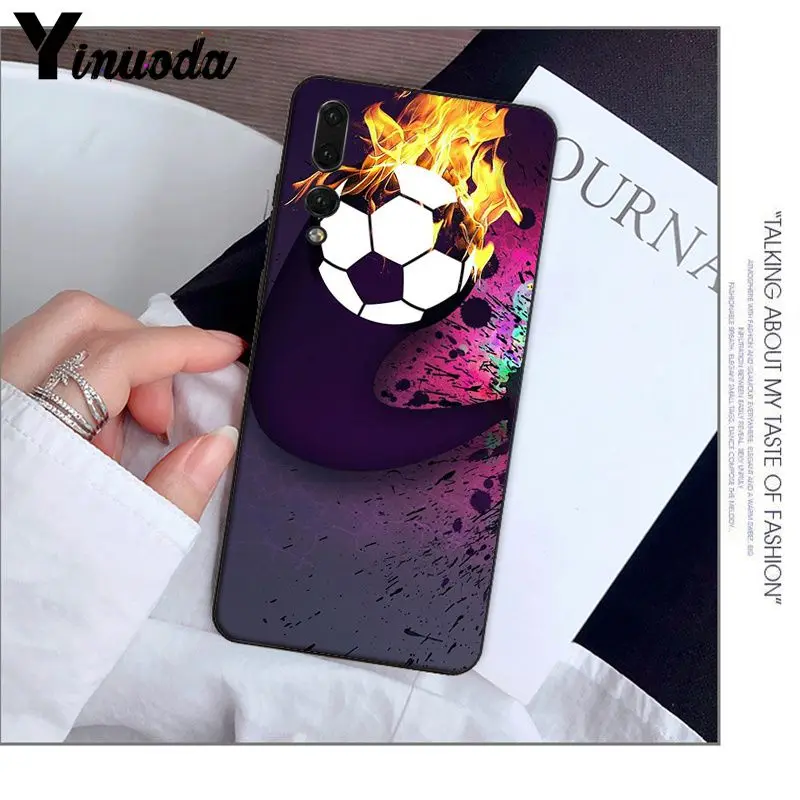 Fire Football Soccer Ball