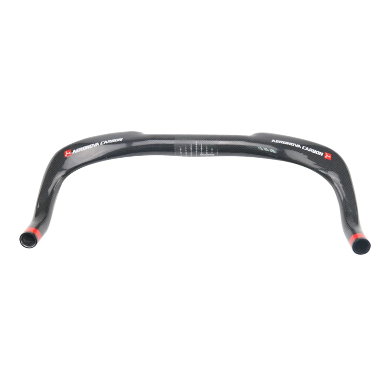 Велосипедный руль AERONOVA Bullhorn Carbon TT Bar дорожный Упор для рук велосипедный черный