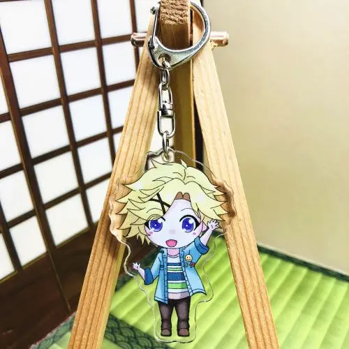 5 стилей акриловый брелок Аниме Мистик мессенджер Yoosung Jumin Unknown Zen прозрачный