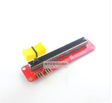 10pcs Sliding Potentiometer Module Adjustable Potentiometer Module for font b Arduino b font MCU ARM Free