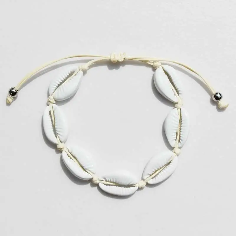 

1pc Hot Sale Fashion Wholesale paua genuine cowrie sea shell bracelet in adjustable 8476