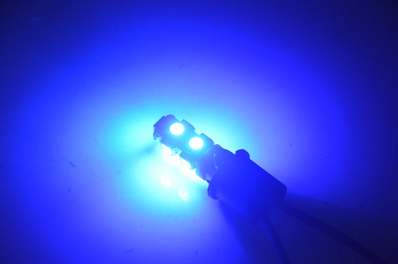10x Автомобильный свет T10 W5W 5050 9SMD светодиодные лампы авто cob маркер 194 501 Клин для