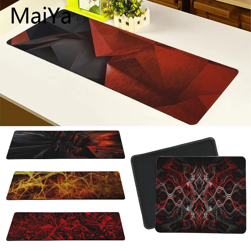 

Maiya Top Quality Abstract Red Vitesse Rubber PC Computer Gaming mousepad Free Shipping Large Mouse Pad Keyboards Mat