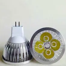 Партиями по 10 штук MR16 DC12V 4-5 Вт Светодиодная лампа Светодиодная Лампочка прожектор для залов бары для офиса или домашнего использования