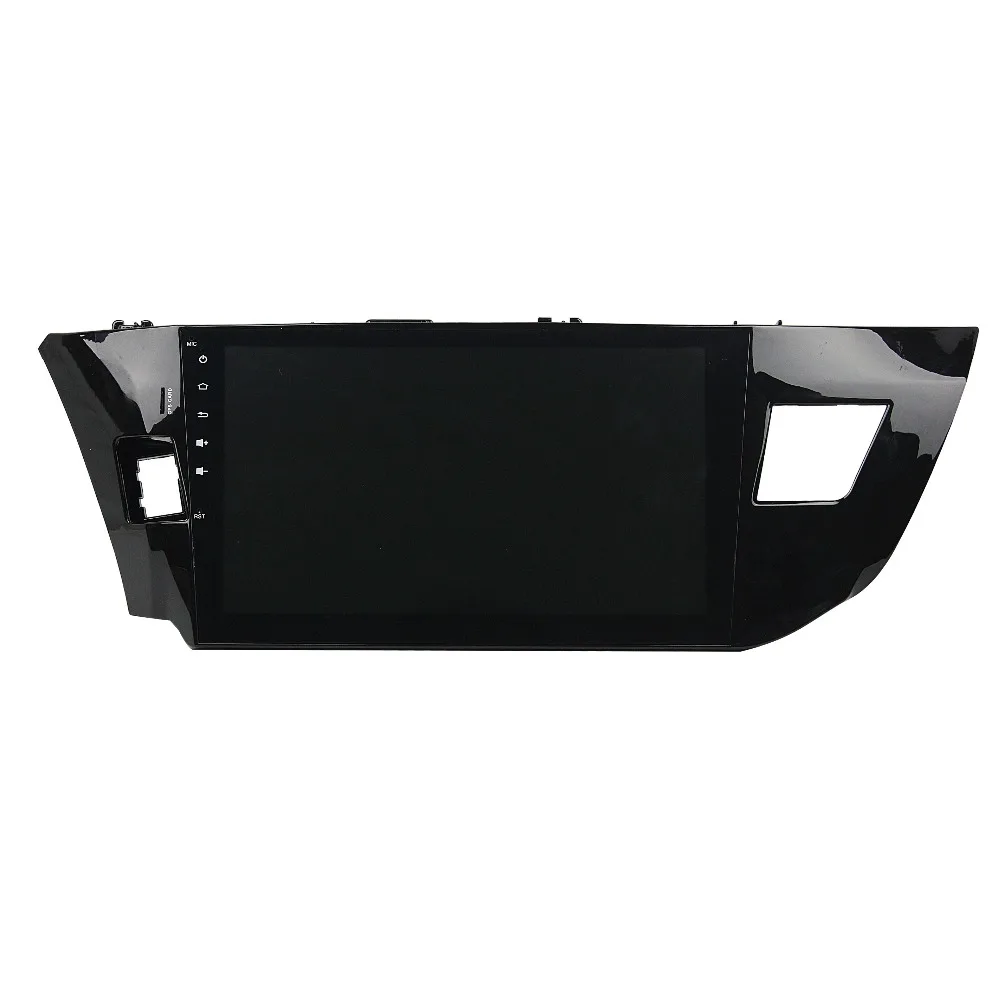 Sale Navirider CAR DVD Android 8.0.0 8-core touch screen car stereo for TOYOTA COROLLA 2014 2015 135mm height radio Auto Electronics 1