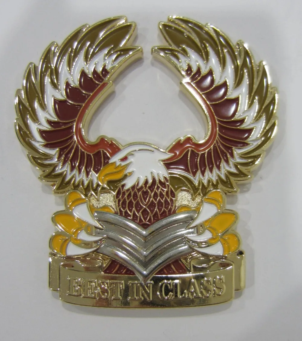 

Best selling for aluminum alloy gold coin new eagle logo coin