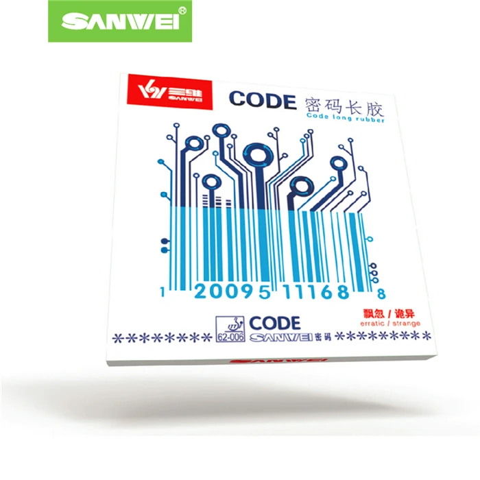 

Sanwei CODE Long Pimples Out Table Tennis PingPong Rubber (rubber without Sponge) 2015 Factory Direct Selling Rushed