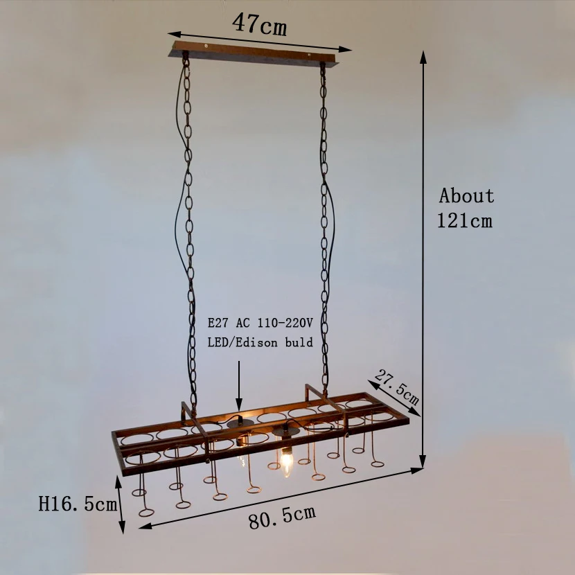 retro pendant light