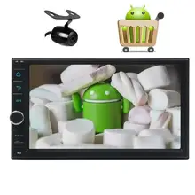 Camera included Android 6.0 Car Stereo Capacitive Screen two Din GPS Navigation Vehicle Radio Receiver no-dvd Support1 080P OBD2