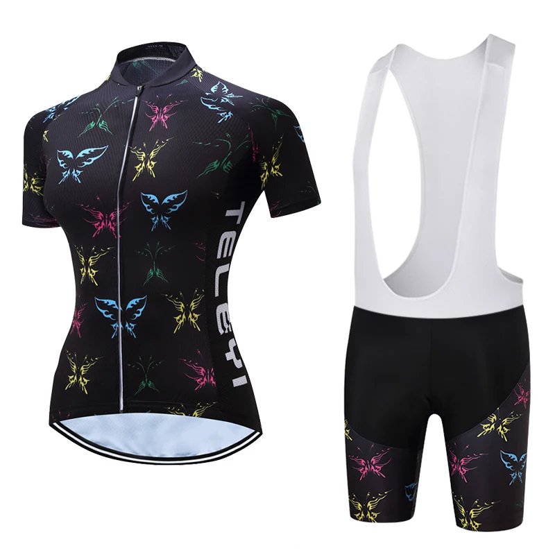 women's cycling jerseys set 2019 pro team road bike clothing triathlon