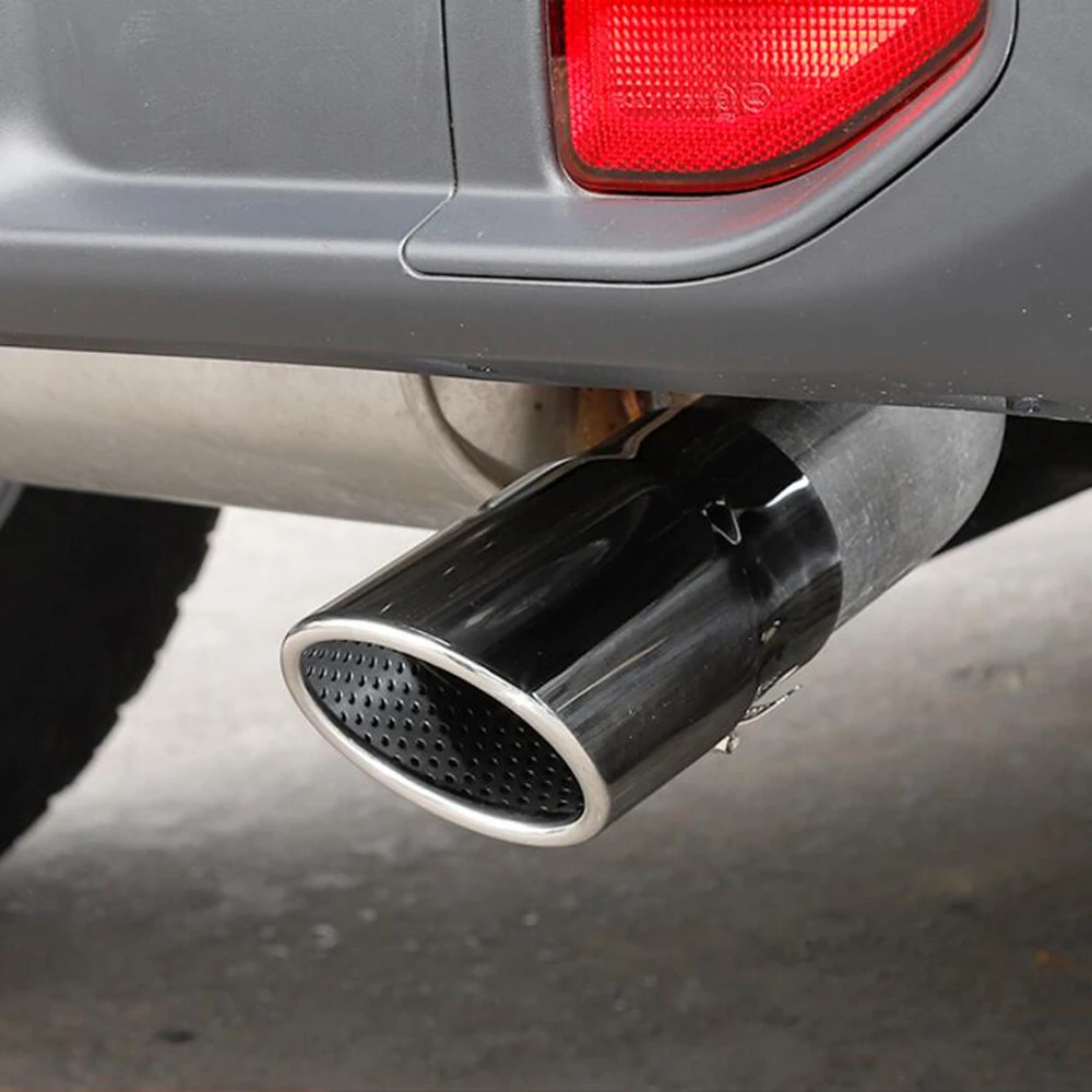 tail pipe cover decorative trim frame For jeep JL wrangler headlights