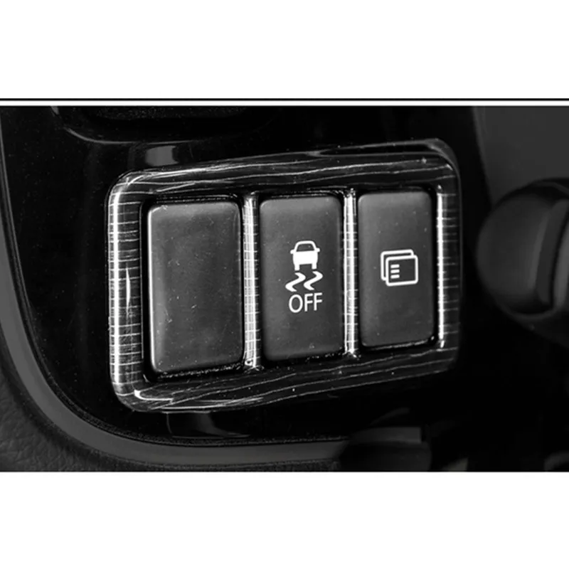 Для Mitsubishi Outlander 2016 кнопки переключателя лампы фары рамка Крышка центральной