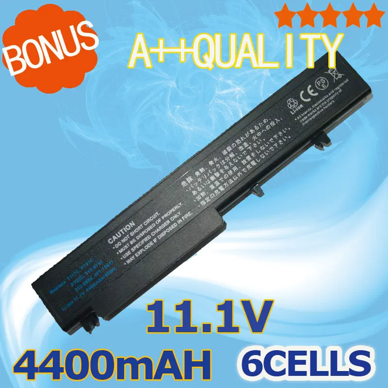

4400mah 6 cells Replacement Laptop Battery For Dell Vostro 1710 1720 T117C P722C P721C 451-10611 312-0894 312-0740