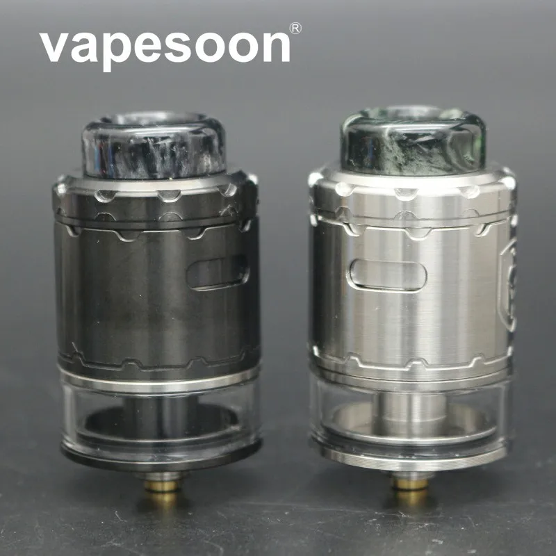 

Newest Faris RDTA Style 510 RDA 3ml Capacity 24mm Vaporizer Tank For Electronic Cigarette 510 Box Mod 2 colors
