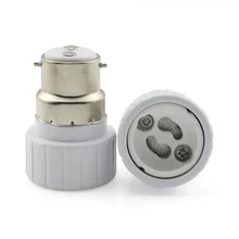 B22 для GU10 адаптер для лампы, свет гнездо держателя, B22 для GU10 основание лампы на европейскую розетку