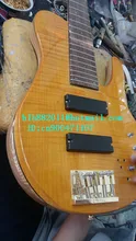 free shipping new Big John 5 strings electric bass guitar in natural with golden hardware 8.11
