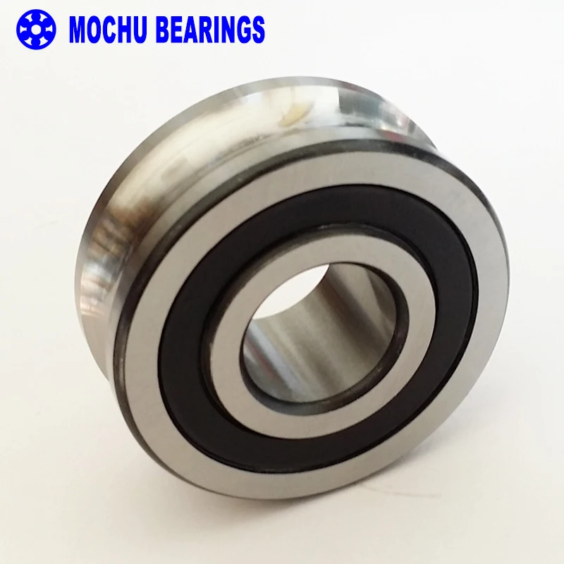 

1PCS LFR5206-25NPP LFR 5206-25 NPP Track rollers double row angular contact ball bearings Gothic arch raceway groove