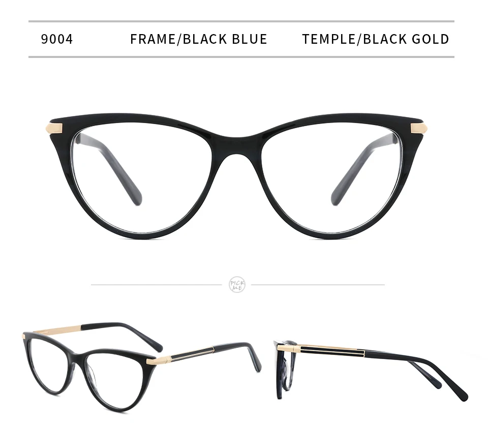 Acetate Glasses Frames Retro Optical Frame Women Cat Eye Prescription Eyeglasses Sexy Myopia Glasses Small Face Suitable Frame