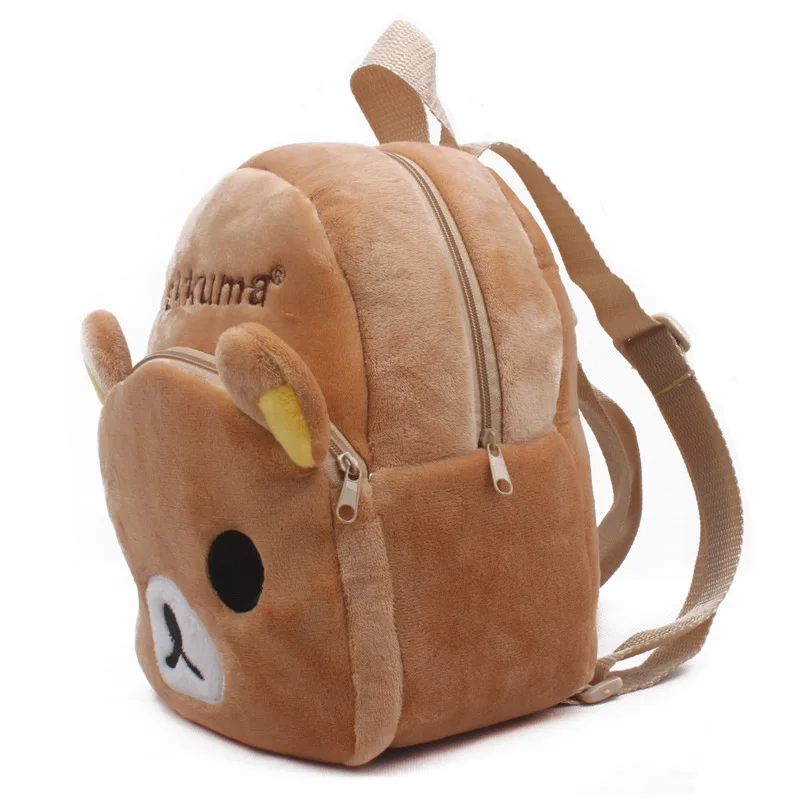 Kawaii Rilakkuma Cartoon Soft Plush Backpack