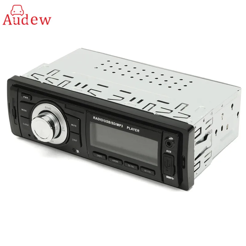 

12V 1 Din Car Audio Stereo In Dash Auto Car Radio MP3 Player FM Aux Input Receiver USB SD with Remote Control