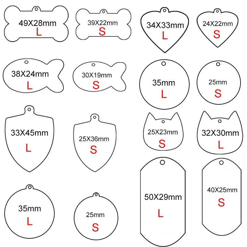Бирки для домашних животных, персонализированные бирки для собак с гравировкой, ошейник для собак, подвеска, имя телефона, индивидуальная бирка для собак, кошек